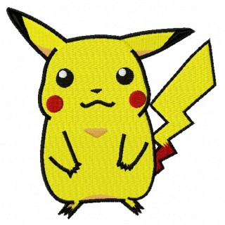 Pikachu embroidery design - Embroidery Design