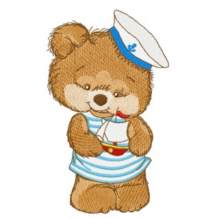 I will be a sailor when I grow up embroidery design - Embroidery Design