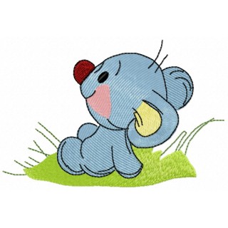 Curious mouse 2 embroidery design - Embroidery Design