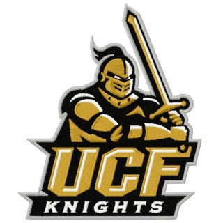 UCF Knights logo embroidery design - Embroidery Design