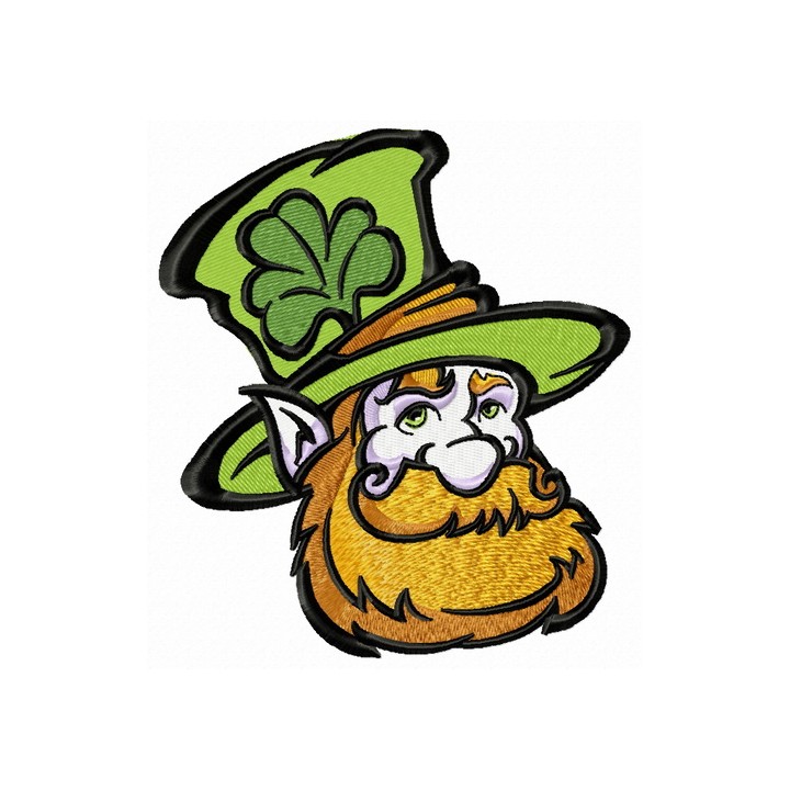 Leprechaun 6 embroidery design - Embroidery Design
