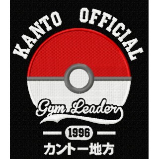 Kanto Official logo embroidery design - Embroidery Design
