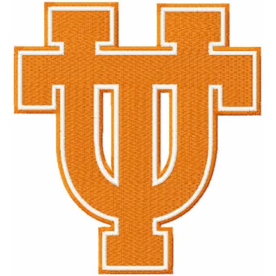 University of Tennessee logo embroidery design showcasing the Tennessee Volunteers emblem for creative stitching projects.