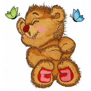 Sweet teddy's dreams embroidery design - Embroidery Design