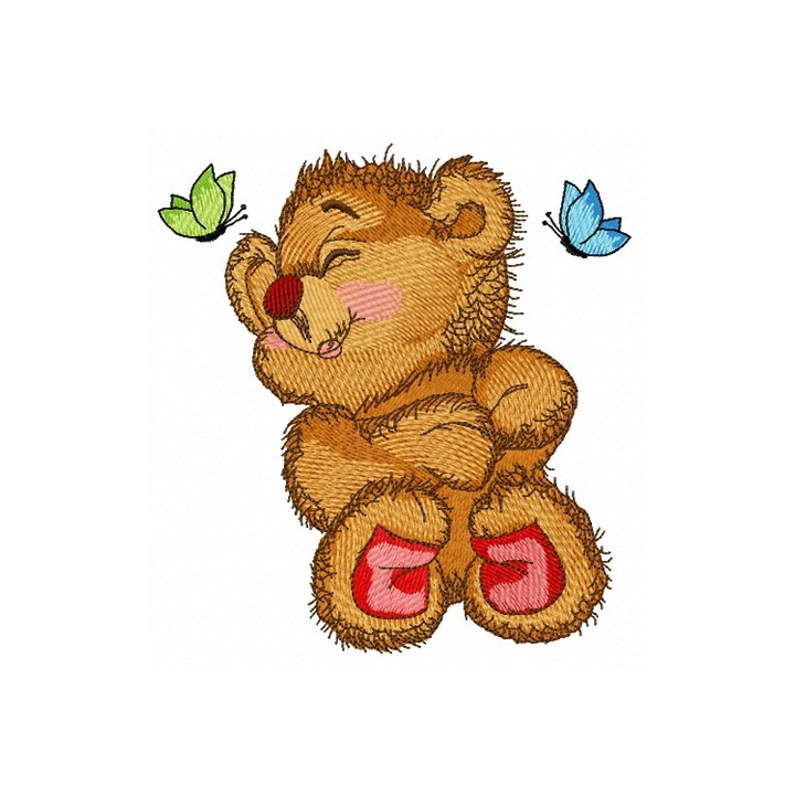 Sweet teddy's dreams embroidery design - Embroidery Design