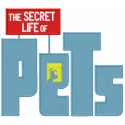 Embroidery design featuring characters from The Secret Life of Pets, ideal for t-shirts and tote bags.