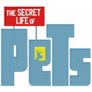 Secret Life of Pets embroidery design - Embroidery Design