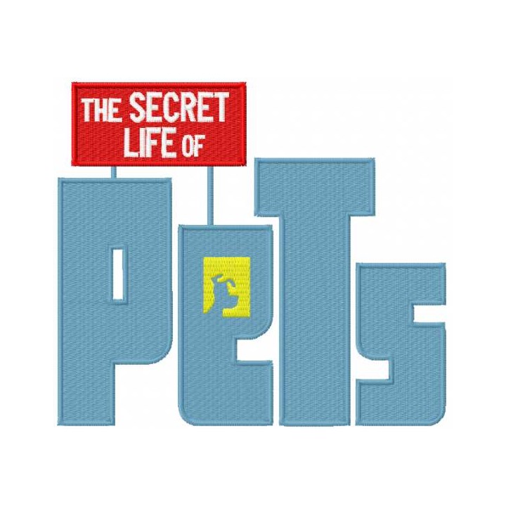 Secret Life of Pets embroidery design - Embroidery Design