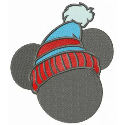 Offended Mickey embroidery design featuring a whimsical Mickey Mouse motif for creative stitching projects.