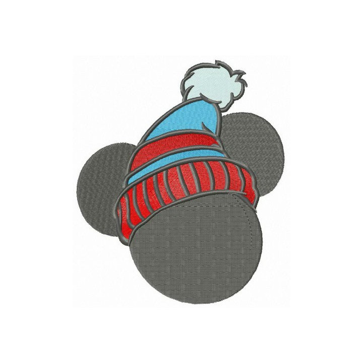 Offended Mickey embroidery design - Embroidery Design
