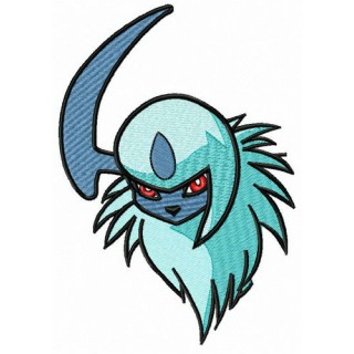 Absol embroidery design - Embroidery Design