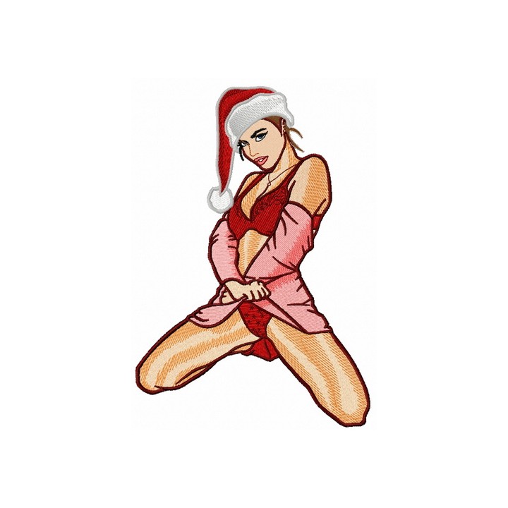 Ready for Christmas embroidery design - Embroidery Design