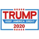 Keep America Great embroidery design featuring patriotic motifs for stitching on apparel and accessories.