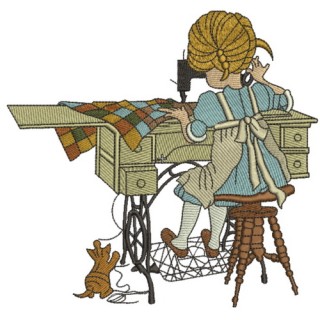 Sewing is my hobby embroidery design - Embroidery Design