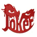 Joker's eyes embroidery design showcasing intricate details for creative stitching on garments and accessories.