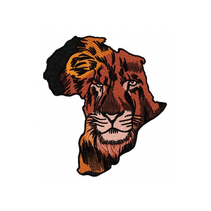 Africa 3 embroidery design - Embroidery Design