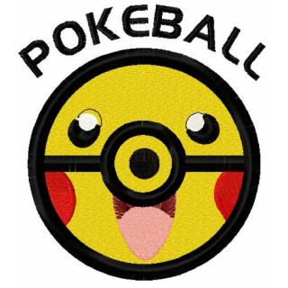 Pikachu pokeball embroidery design - Embroidery Design