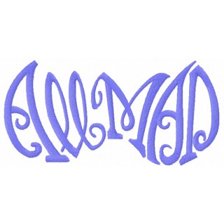 All mad embroidery design - Embroidery Design