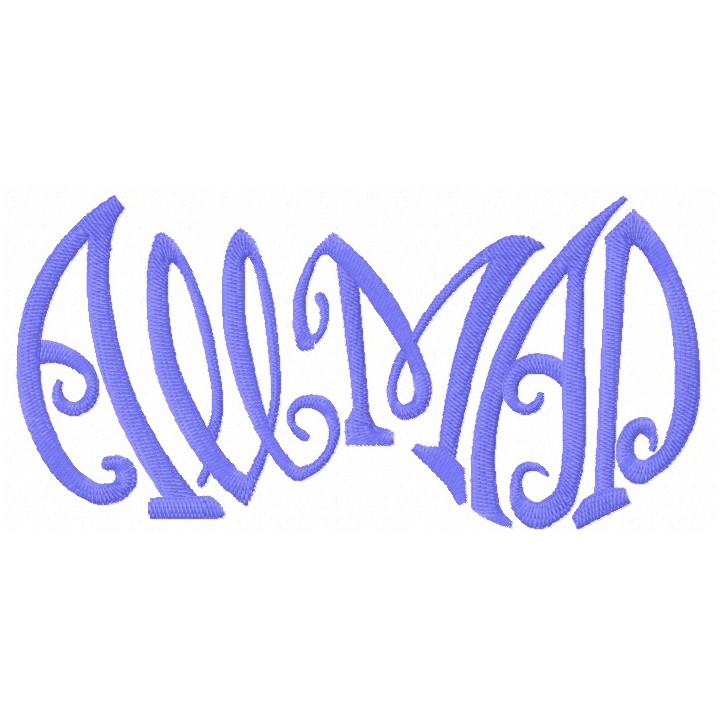 All mad embroidery design - Embroidery Design