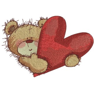 My heart is for you embroidery design - Embroidery Design