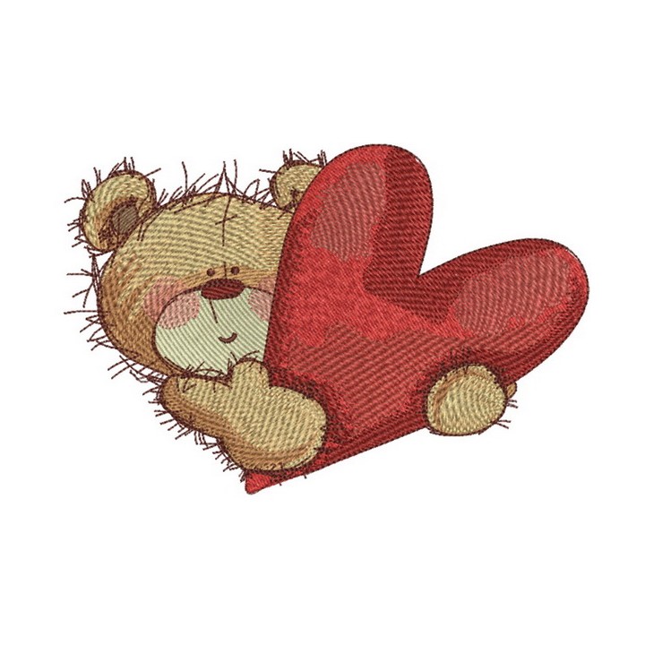 My heart is for you embroidery design - Embroidery Design