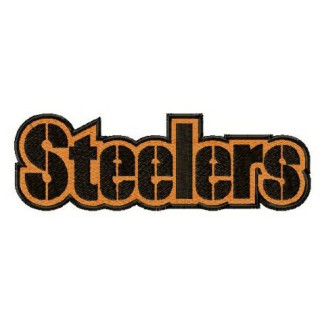 Pittsburgh Steelers wordmark logo embroidery design - Embroidery Design