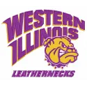 Western Illinois Leathernecks logo embroidery design preview, showcasing detailed stitching for sports enthusiasts.