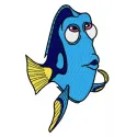 Preview of the Dory 3 embroidery design from the Finding Nemo collection, showcasing vibrant colors and intricate details.