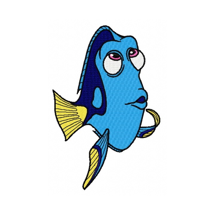Dory 3 embroidery design - Embroidery Design