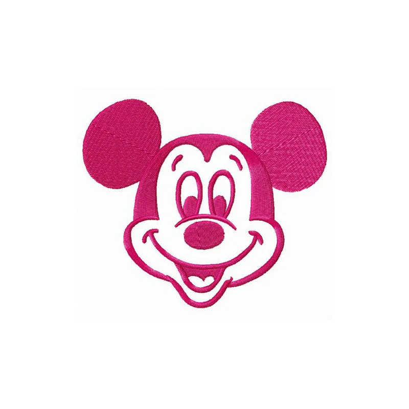 Joyful Mickey embroidery design featuring a cheerful Mickey Mouse motif, ideal for various stitching projects.