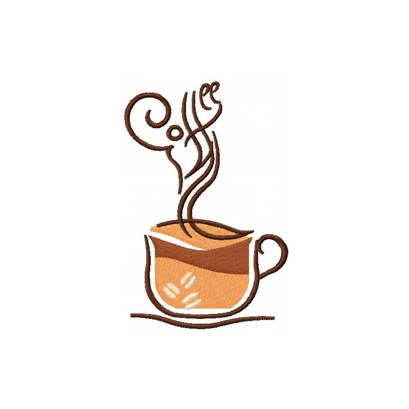 Preview of the Coffee Symbol 12 embroidery design, showcasing a creative pattern for stitching on various fabrics.