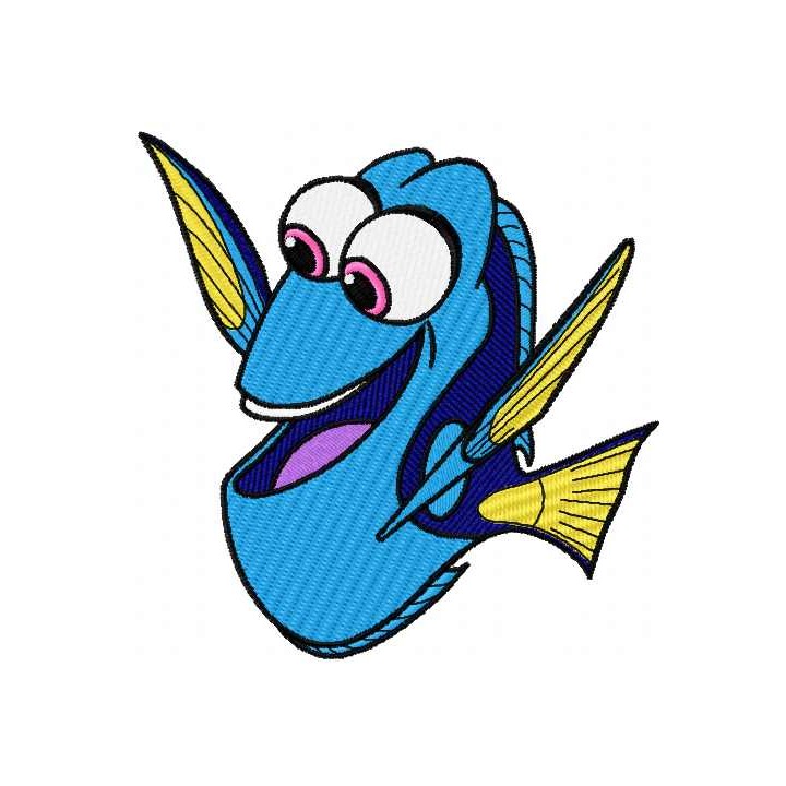Dory 2 embroidery design - Embroidery Design