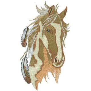Wild horse 2 embroidery design - Embroidery Design