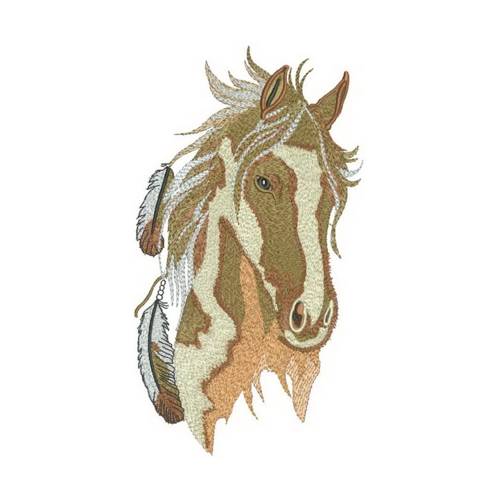 Wild horse 2 embroidery design - Embroidery Design