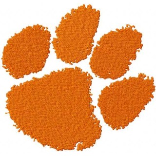 Clemson University logo embroidery design - Embroidery Design