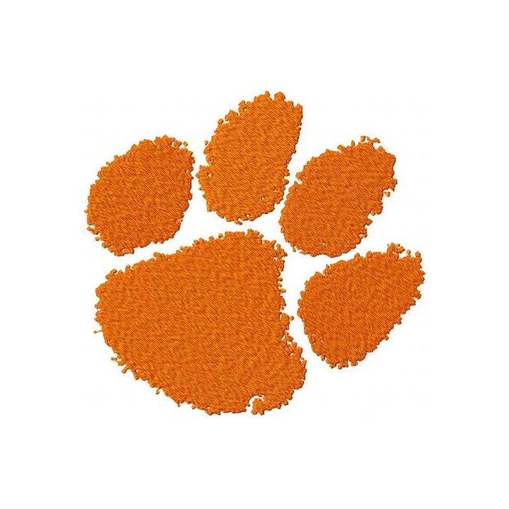 Clemson University logo embroidery design - Embroidery Design