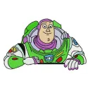 Preview of the Space Ranger Buzz embroidery design from Toy Story, showcasing vibrant stitching patterns for creative projec…