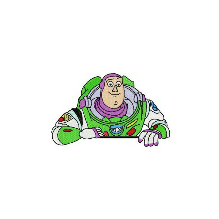 Space ranger Buzz embroidery design - Embroidery Design