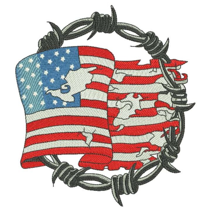 Freedom forever embroidery design - Embroidery Design