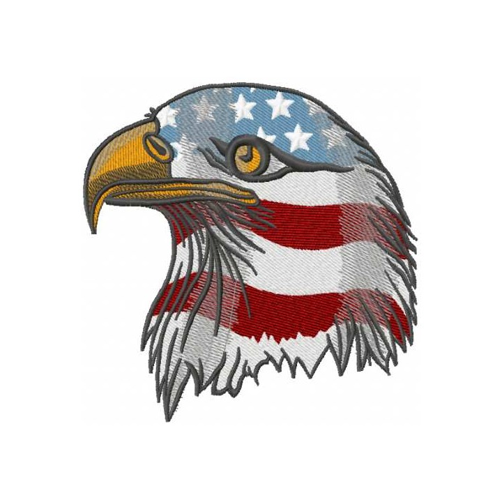 American Eagle 4 embroidery design - Embroidery Design