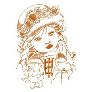 Niece embroidery design - Embroidery Design