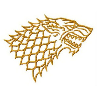 House Stark logo embroidery design - Embroidery Design