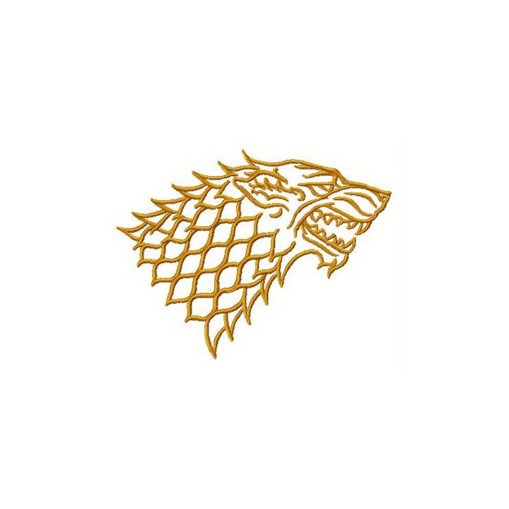 House Stark logo embroidery design - Embroidery Design