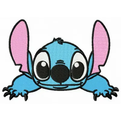 Gotcha! embroidery design featuring Lilo and Stitch characters, ideal for creating fun stitched motifs on various fabrics.