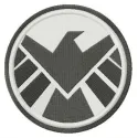 Embroidery design of the Agents of S.H.I.E.L.D. logo, perfect for stitching on apparel and accessories.