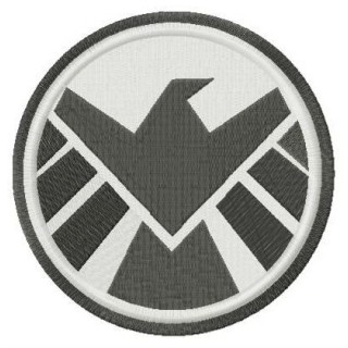 Agents of S.H.I.E.L.D. logo embroidery design - Embroidery Design