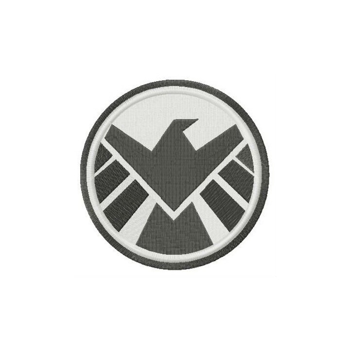 Agents of S.H.I.E.L.D. logo embroidery design - Embroidery Design
