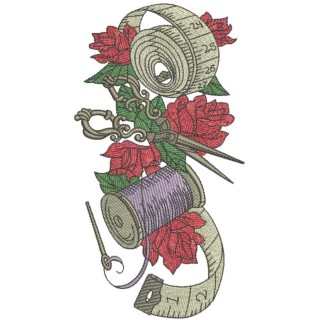 Needlework set 3 embroidery design - Embroidery Design