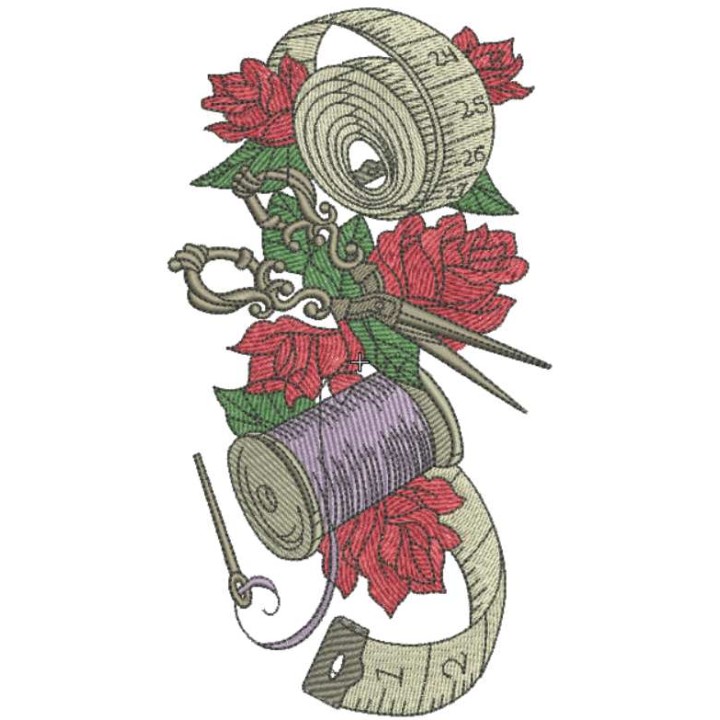 Needlework set 3 embroidery design - Embroidery Design