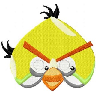 Bird Chuck embroidery design - Embroidery Design